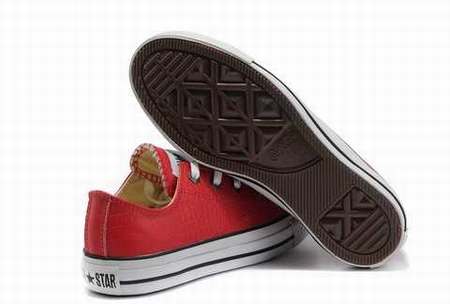 converse rouge taille 25