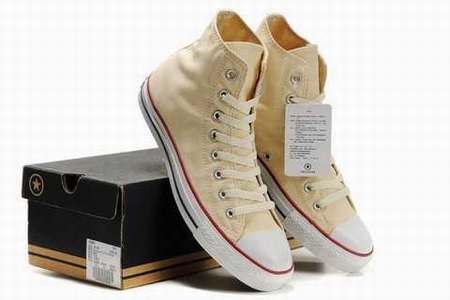 fausse converse basse blanche