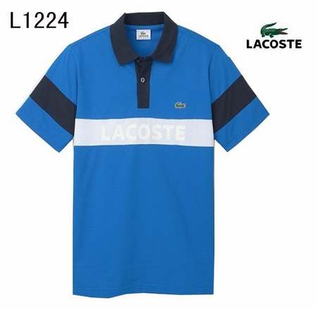 prix polo lacoste homme